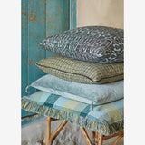 Velvet Cushion Cover in Aqua - Madam Stoltz