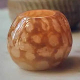 Abigail Ahern - Nila Glass Candle Holder - Honey