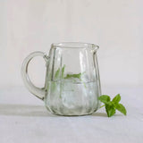 Ribbed Glass Jug
