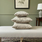 TICKING STRIPE NATURAL LINEN