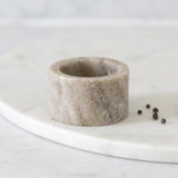 Marble Pepper Cellar Pinch Pot in Charcoal