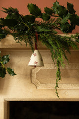 Botanic Ceramic Hanging Bell - Berry or Moss