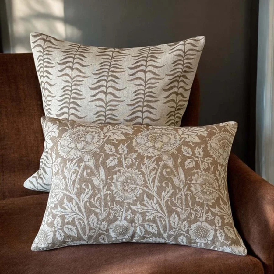 VINE, CHAMPAGNE CUSHION