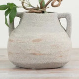 Ceramic Urn Vase, 18cm