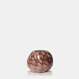 Abigail Ahern - Nila Glass Candle Holder - Wine