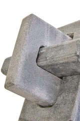 Nason Grey Marble Knot Sculpture