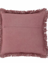 Delva Cushion, Rose, Cotton