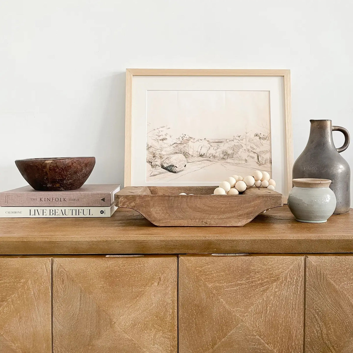 ZARIA Wooden Tray