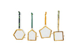 Tiny Kiko Frame Decorations - Aged Antique - (Set of 4)