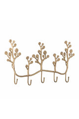 Padova Coat Rack, Brass, Metal