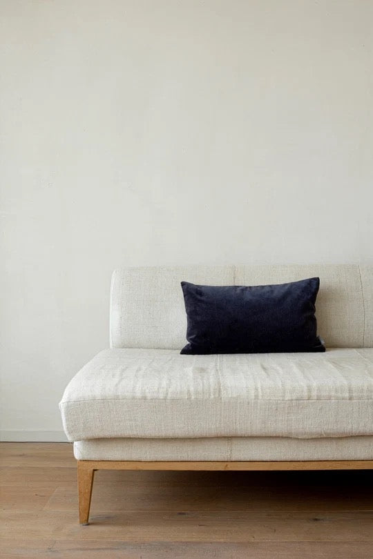 Misi Indigo Velvet Cushion 30x50cm