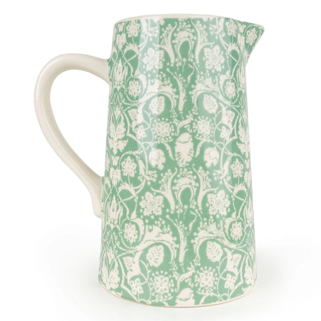 Large Jug - Jacquard Sage Green
