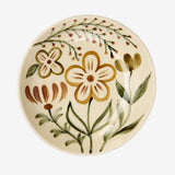 HAND-PAINTED STONEWARE TRAY/BOWL