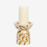 HAND-PAINTED CANDLE HOLDER