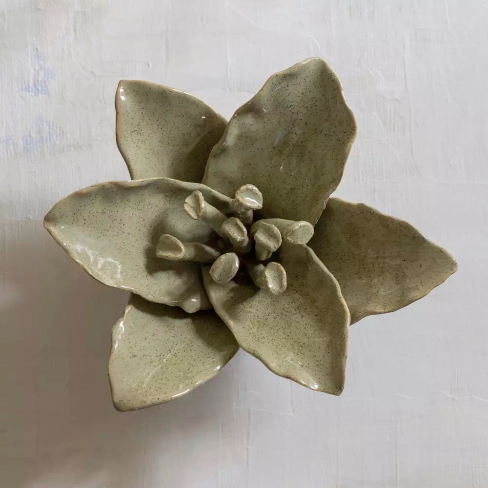 Green Petals Ornament