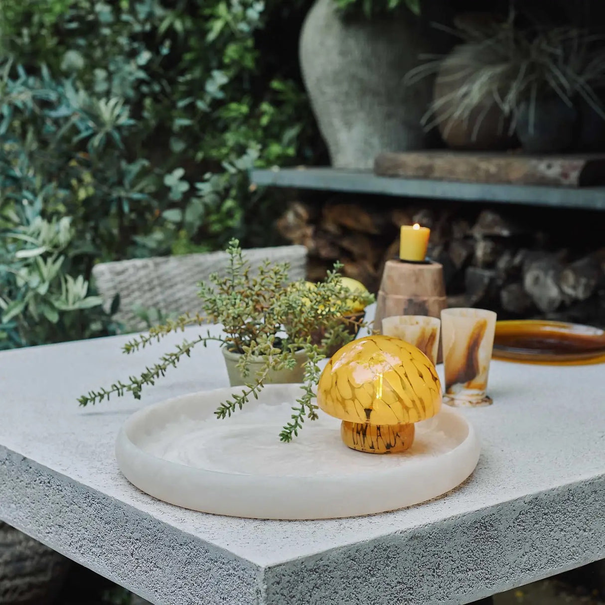 PANDORA PORTABLE TABLE LAMP, HONEY -  Abigail Ahern