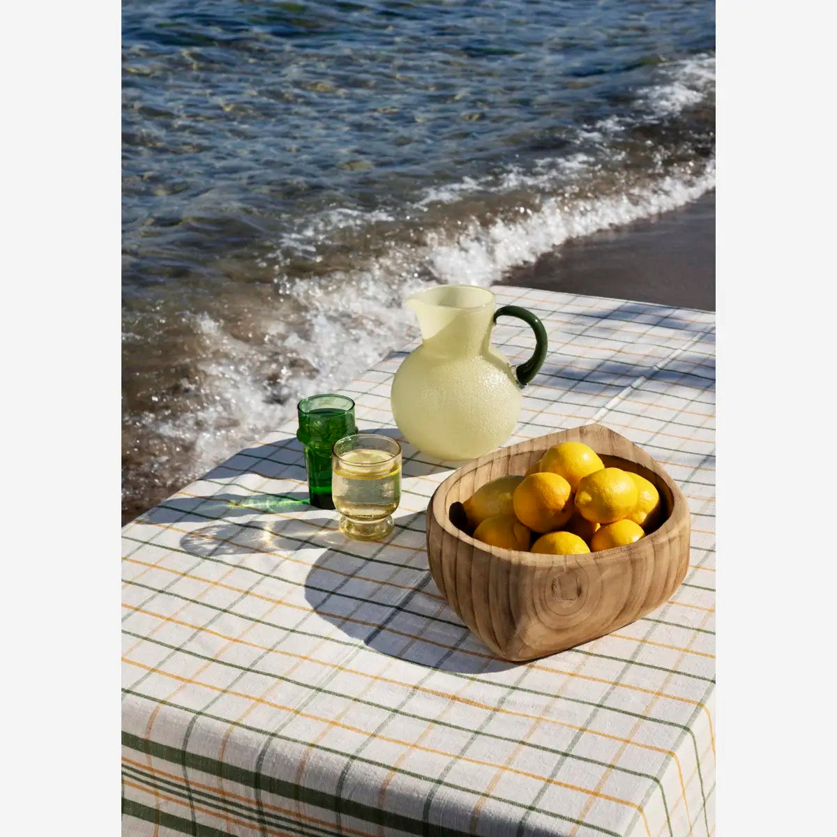 LEMON GLASS JUG