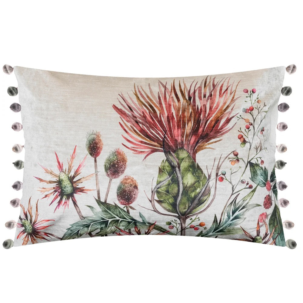 Elysium Velvet Cushion Russet - Voyage