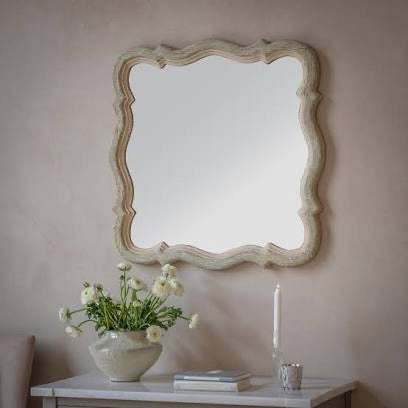 PORTREE SCALLOPED MIRROR