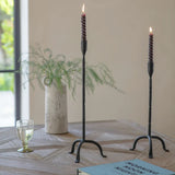 LOVEDALE IRON CANDLESTICK - 2 SIZES