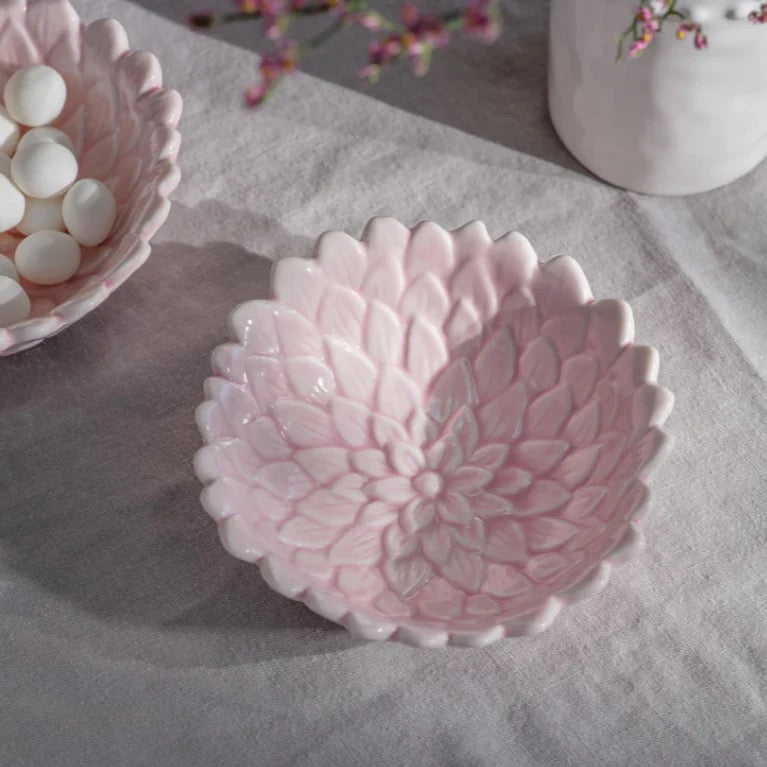 WRENFORD SET OF 2 BLUSH PETAL BOWLS
