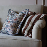 Orla Floral Print Flanged Edge Cushion