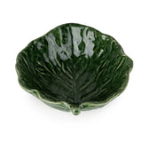 22cm Plate - Green Leaf