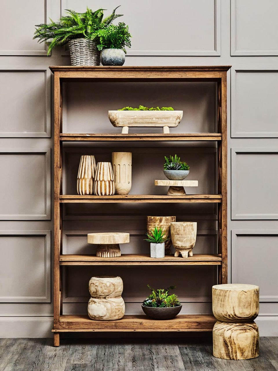 Arlo Natural Oval Decorative Dough Bowl