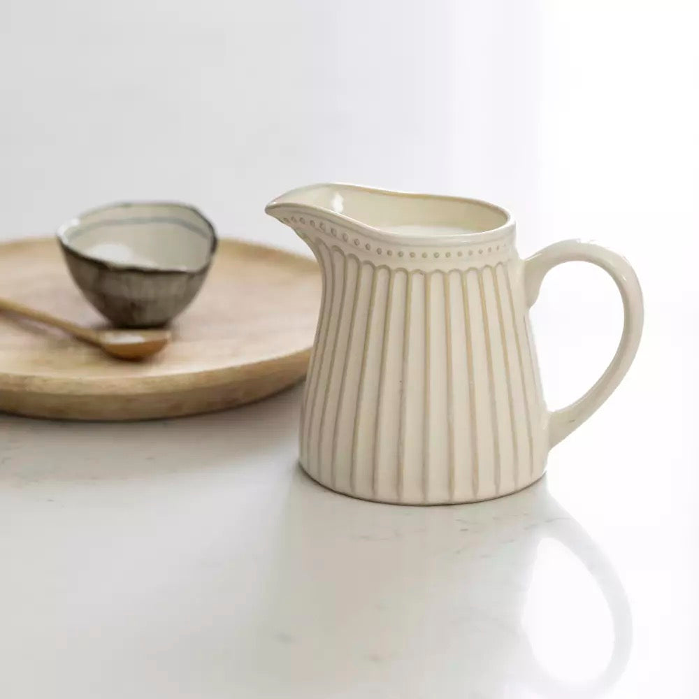 Pembroke Stoneware Jug Cream