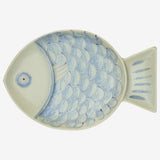 STONEWARE FISH TRAY
