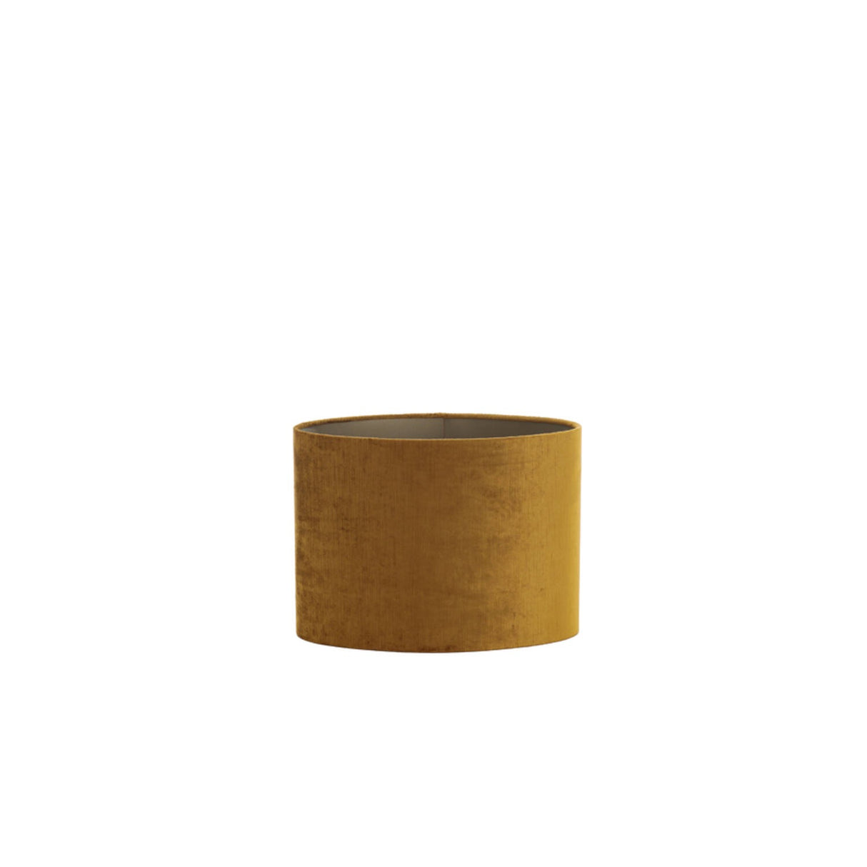 Ochre Velour Oval Shade