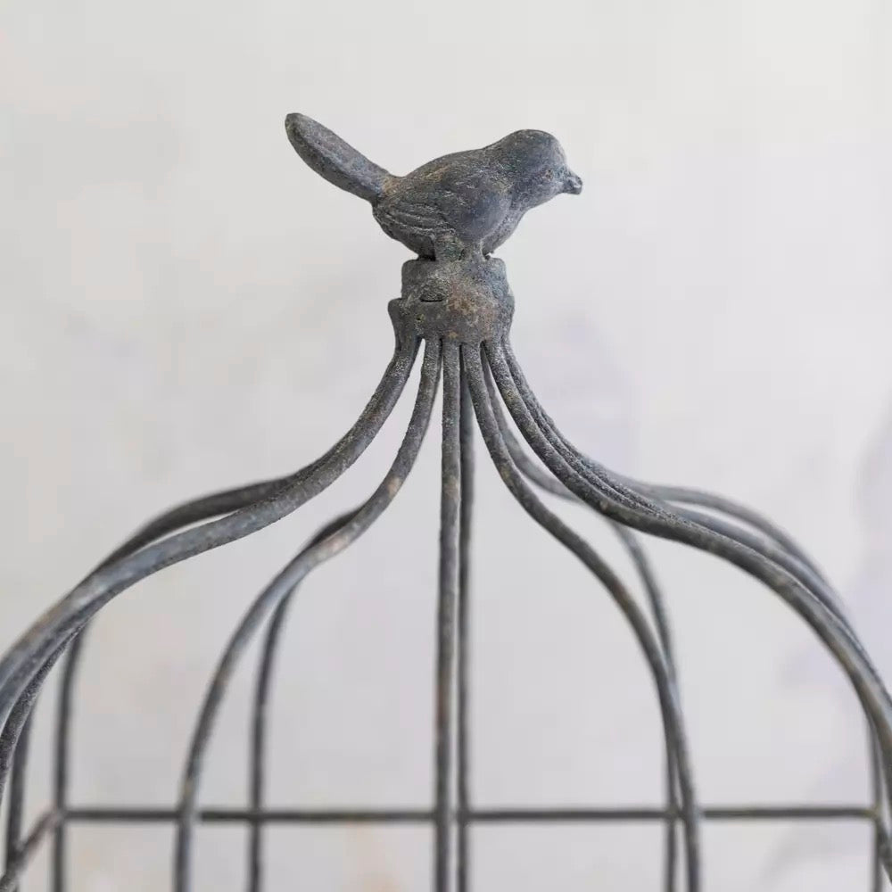 Decorative Metal Bird Cage  - 2 sizes
