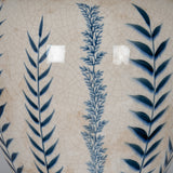 Large Blue Flora Olpe Jug Vase