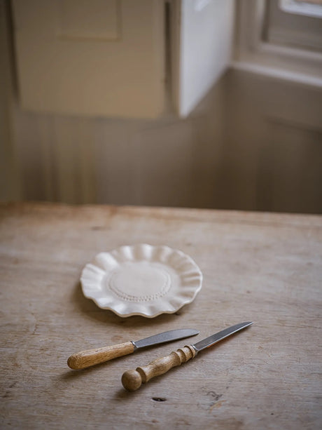 Hand-carved Breakfast Knives - Set of 2