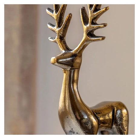 Stag Antique Gold Decoration