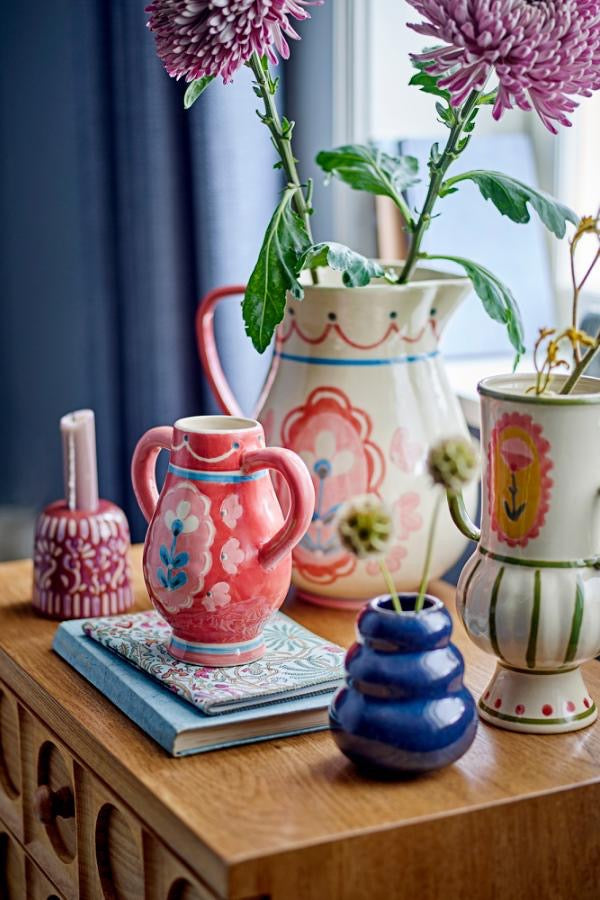 Odina Vase, Rose, Stoneware