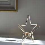 Star Single T-light Holder