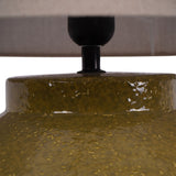 Libra San Sebastian Terracotta Table Lamp Green