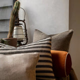 Bertie Small Oblong Cushion | Brushed | Oatmeal/Oyster