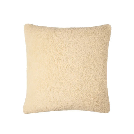 Jasper Square Cushion | Sherpa | Bone