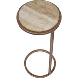 LIBRA - IOTA ACCENT TABLE GREEN ONYX