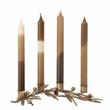 Mirabel Candle Holder, Gold, Metal