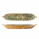 Milani Serving Plate, Green, Stoneware