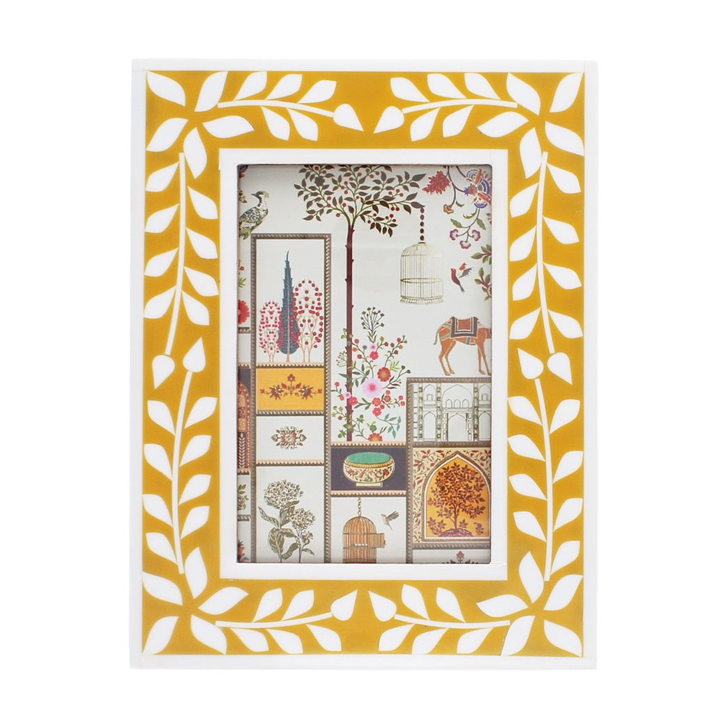 Resin picture frame 4x6" - 4 colours