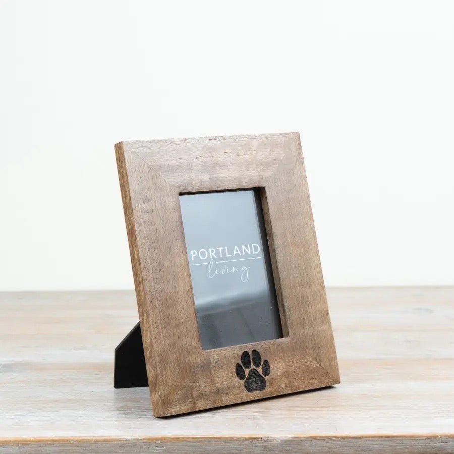 Paw Print Photo Frame 6x4"