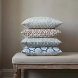 OCHRE PRINT SHAM COVER