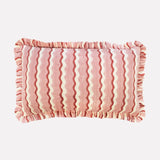 Cotton Quilted Frill Cushion | Wiggle | Floss | 2 sizes
