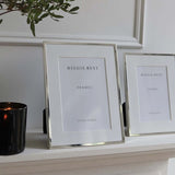 THIN BORDER SILVER FRAME - 2 sizes