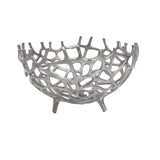 Prato  Coral Effect Bowl - 2 finishes Gold/Silver