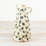 Leaf Ceramic Jug Vase/2 sizes